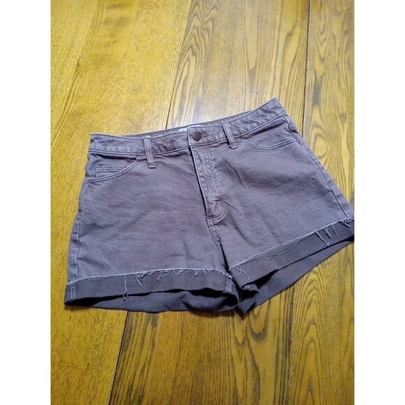 Universal Thread Pants - UNIVERSAL THREAD Jeans Shorts Womens  4 / 27 BROWN VINTAGE MIDI Preowned Denim